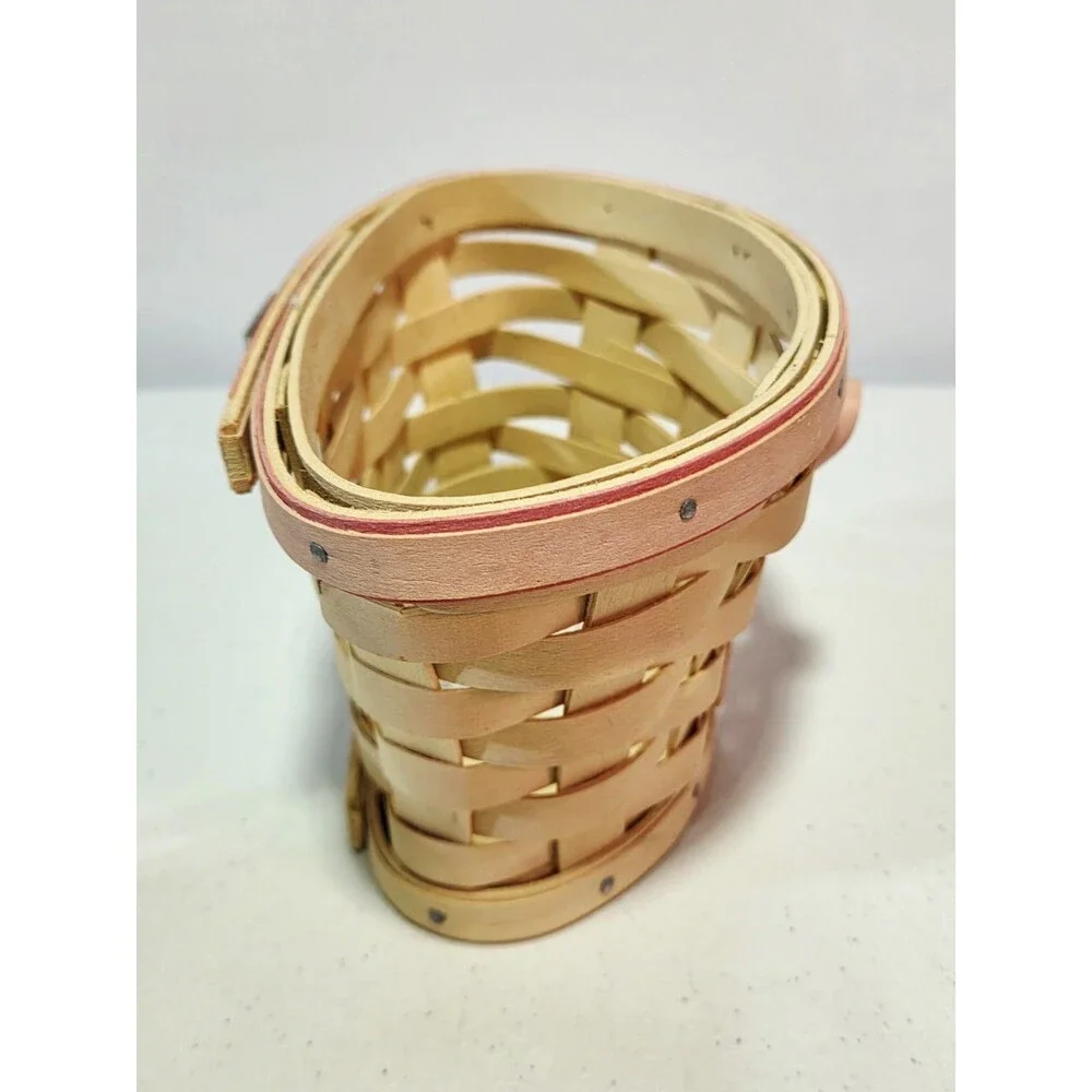 2007 Longaberger Horizon of Hope Basket Combo Whitewashed  With Liner Protector